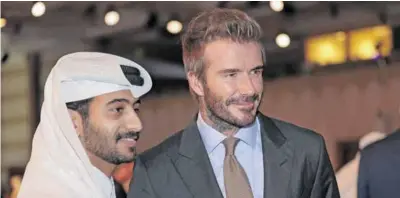  ?? ?? David Beckham je novým celebritný­m promotérom Kataru.
FOTO: REUTERS