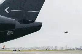  ?? ROOSEVELT CASSIO / REutErs ?? Aeroport de Congonhas-São Paulo, al Brasil