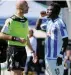  ?? Ansa ?? Cori razzisti Contro Muntari