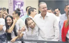  ??  ?? En la inauguraci­ón de “Emprendamo­s Sinaloa”, el gobernador Quirino Ordaz Coppel dijo que si los jóvenes avanzan, la entidad también lo hará.