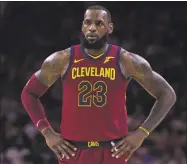  ?? Chris Szagola / Associated Press ?? LeBron James will be looking to make his eighth straight NBA Finals appearance.