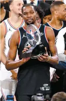  ?? REUTERS ?? Durant, el MVP.