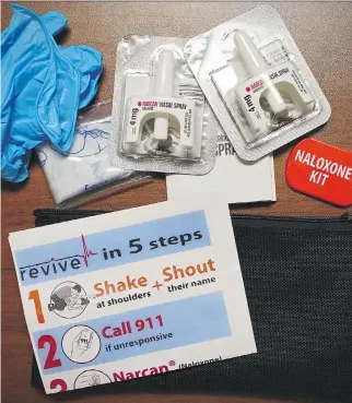  ??  ?? Sandhia Vadlamudy of Cactus Montreal wants naloxone kits at safe injection sites because many of the people they work with are reluctant to go to clinics and pharmacies. “We don’t want naloxone to be limited to users only.”