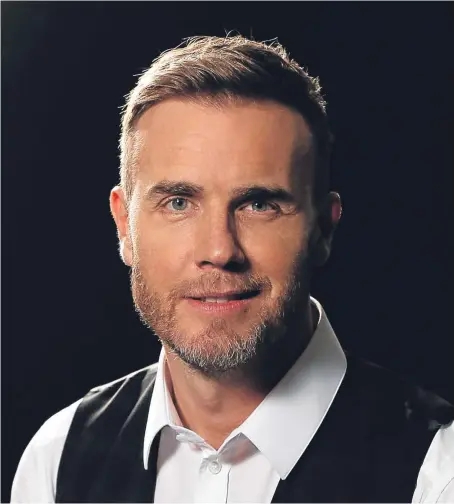  ??  ?? Take That’s Gary Barlow will be taking crowds for a ride in Perth and Dundee.