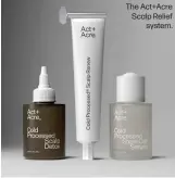  ?? ?? The Act+Acre Scalp Relief system.