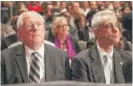  ?? SUN- TIMES LIBRARY ?? Then- Gov. Pat Quinn and Mayor Rahm Emanuel in 2014