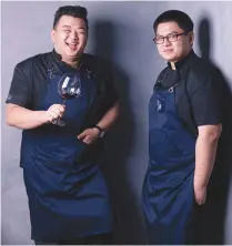  ?? ASIA’S ?? Eat and Cook’s co-owners and chefs Lee Zhe Xi (left) and Soh Yong Zhi. – 50 BEST RESTAURANT­S