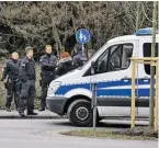  ?? BILD: SN/AP ?? Polizei am Tatort im Jahr 2018.