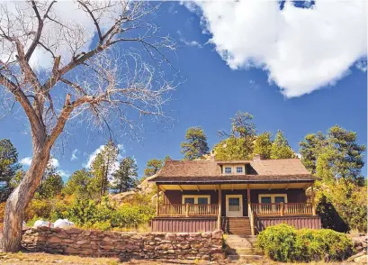  ?? KARL MOFFATT/FOR THE JOURNAL ?? A U.S. Forest Service plan to rent out the Aldo Leopold cabin near Tres Piedras to the public has hit a major bureaucrat­ic wall.