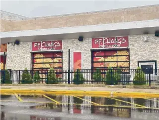  ?? ?? A P.F. Chang’s restaurant is now scheduled to open in late 2024 at Connecticu­t Post mall.