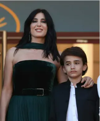  ?? KEYSTONE ?? La regista Nadine Labaki con il protagonis­ta Zain Alrafeea