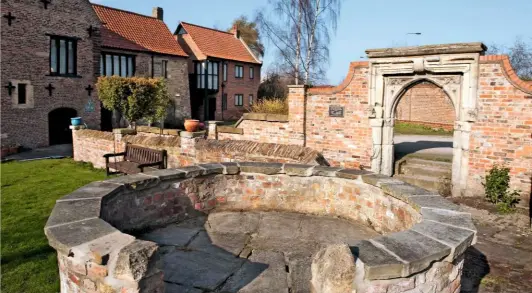  ??  ?? An original friary doorway in the grounds of what is now a Youth Hostel Associatio­n property.