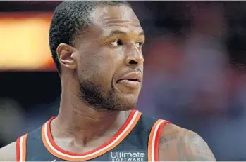  ?? JOHN MCCALL/STAFF FILE PHOTO ?? Heat guard Dion Waiters has three more seasons left on his four-year, $52 million deal he signed with the team last summer.