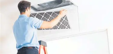  ??  ?? Air ventilatio­n systems need high quality filters that also need to be kept clean to remain efficient. Picture / Getty Images