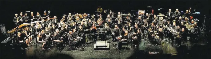  ?? (Courtesy Photo) ?? The Arkansas Winds Community Concert Band will present “A Musical Mosaic” at 7 p.m. Feb. 25 at Farmington High School Performing Arts Center. The performanc­e is dedicated to former University of Arkansas band director Eldon Janzen, who created the community concert band in 1988.