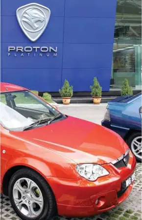  ?? PIC
BLOOMBERG ?? Proton Holdings Bhd steady growth from January to November was a positive achievemen­t for the national carmaker.
