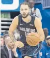  ?? WILLIE J. ALLEN JR./ASSOCIATED PRESS ?? Almost every major Magic player has been mentioned in trade rumors, including Evan Fournier.