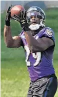  ?? KENNETH K. LAM/BALTIMORE SUN ?? Justin Forsett has 24 carries for 78 yards (3.2-yard average) and five catches for 24 yards (4.8-yard average).