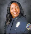  ?? City of Henderson ?? Latesha Watson was sworn in as police chief last fall.