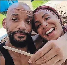  ?? WILL SMITH FACEBOOK ?? Jada Pinkett Smith and Will Smith married in 1997.