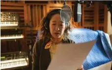  ?? WINDOW HORSES ?? Sandra Oh is a voice and an executive producer for the animated film.