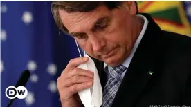  ??  ?? Brazilian President Jair Bolsonaro still opposes lockdown measures