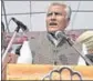  ?? HT PHOTO ?? State Congress chief Sunil Jakhar at a rally in Tarn Taran on Thursday.