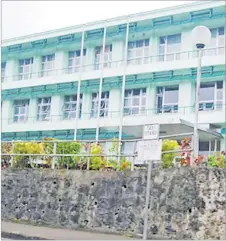  ?? Picture: SUPPLIED ?? A view of the children’s ward of the Colonial War Memorial Hospital in Suva.