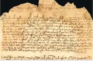  ?? ?? Carta de don Juan de Saavedra, fechada el 18 de octubre de 1435.