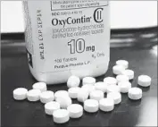  ?? Toby Talbot Associated Press ?? MORE THAN 194,000 people have died since 1999 from overdoses involving opioid painkiller­s.