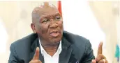  ?? Picture: ESA ALEXANDER ?? TIPPING EDGE: Police boss Bheki Cele has strategy.