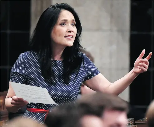  ?? JUSTIN TANG /THE CANADIAN PRESS FILES ?? NDP MP and immigratio­n critic Jenny Kwan has responded to a letter from a Canadian immigratio­n official in London that questioned a Pakistani woman’s suitabilit­y with her husband.