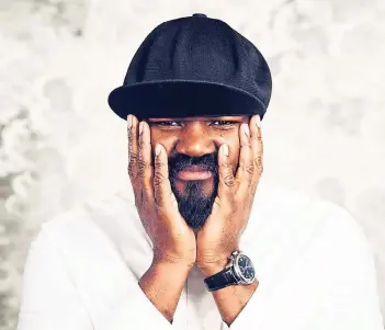  ??  ?? Der Mann mit der Ballonmütz­e: Gregory Porter verbindet verschiede­ne Stile wie Jazz, Soul und Rhythm & Blues.