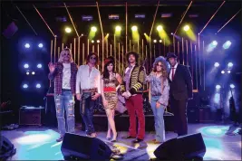  ?? CONTRIBUTE­D PHOTO ?? The cast of “27— The Ultimate Tribute Concert”: left to right, Kurt Cobain (Gabe Maska), Jim Morrison (Toby Rand), Amy Winehouse (Lea Cappelli), Jimi Hendrix (Nazim Hambi), Janis Joplin (Adi Argelazi) and Robert Johnson (John Arthur Bingham). The show, which pays tribute to musicians who died at the age of 27, debuts at Vacaville Performing Arts Theatre June 16.