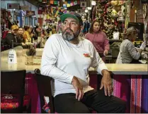  ?? ?? Antonio Muñoz, the owner of 911 Taco Bar in Las Vegas, says rising prices for his food supplies and increased wages to keep his five full-time workers are cutting into his profits. Large events have come back, but smaller bookings have fallen.