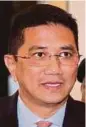  ??  ?? Datuk Seri Azmin Ali