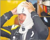  ??  ?? Carlos Sainz tuvo un viernes complicado.