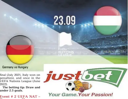  ?? ?? Germany vs Hungary