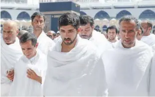  ??  ?? Sheikh Hamdan prayed to Allah Almighty to protect the UAE and all the Arab and Islamic nations.