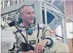  ?? MELANIE MARQUIS THE CANADIAN PRESS ?? David Saint-Jacques after a simulation at the Gagarin Cosmonaut Training Center.