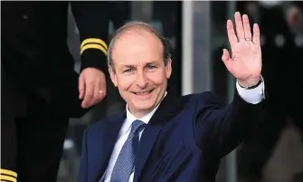  ??  ?? New Taoiseach Micheal Martin’s cabinet hasn’t gone down well in the West of Ireland.