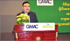  ?? FACEBOOK ?? GMAC Secretary-General Ken Loo, seen speaking at an event last year, will be joining the Ministry of Labour.