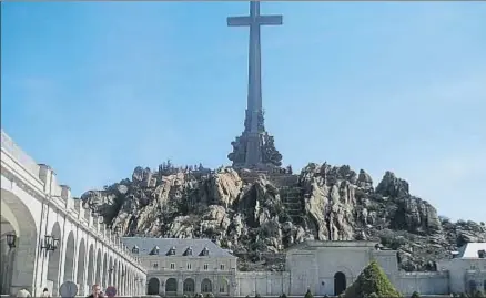  ?? SÒNIA MAURI ?? Imagen del Valle de los Caídos, construido por el régimen franquista