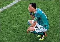  ??  ?? Cast out…Ozil’s last game for Germany was the shock 2018 World Cup defeat to South Korea