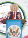  ?? ?? El embajador de Estados Unidos en México, Ken Salazar.