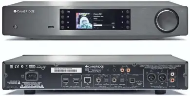  ?? CAMBRIDGE AUDIO ?? The Cambridge Audio CXN Network Player can connect to a network in various ways.