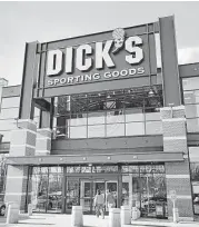  ?? Brian A. Pounds / Hearst Connecticu­t Newspapers ?? Dick’s Sporting Goods has big hiring plans for its locations around the region.