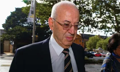  ?? Photograph: Paul Braven/AAP ?? Former NSW Labor minister Eddie Obeid faces the prospect of jail time over a conspiracy involving fellow former minister Ian Macdonald.