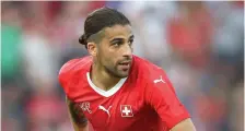  ?? ?? Ricardo Rodriguez, difensore della nazionale svizzera