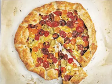  ?? Russell Yip photos / San Francisco Chronicle ?? Cherry Tomato Galette.